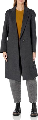Vince Women's Classic Straight Coat in Kuwait