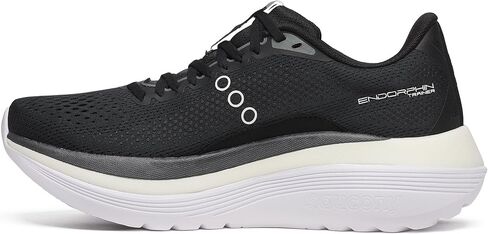 Saucony Men's Endorphin Trainer Sneaker, White/Black, 11 in Saudi Arabia