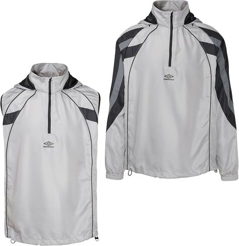 Umbro Men's Zip Off Sleeve Wind Jacket in Saudi Arabia