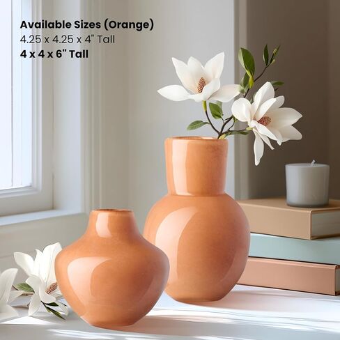 Torre & Tagus 4" Mouth Blown Art Glass Vase for Flowers - Opaque White Small Table Vase & Handmade Small White Accent for Modern Home Decor, Neutral Bud Vases as Decorative Shelf Decor or Wedding in Saudi Arabia