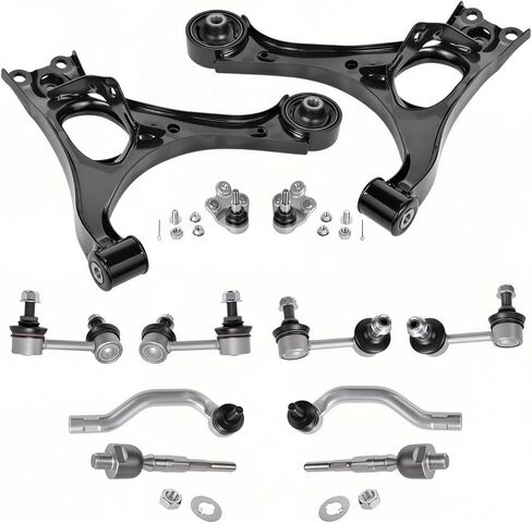 2PCS Front Lower Control Arm and Ball Joint Assembly Compatible with 2006-2011 Acura CSX and 2006-2011 Honda Civic K620382 K620383 in Saudi Arabia