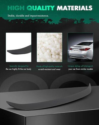 SCITOO 1PC Spoiler Wing 2016-2020 for Mazda MX-5 Miata Accessories Glossy Black Rear Trunk Spoiler Wing in Saudi Arabia
