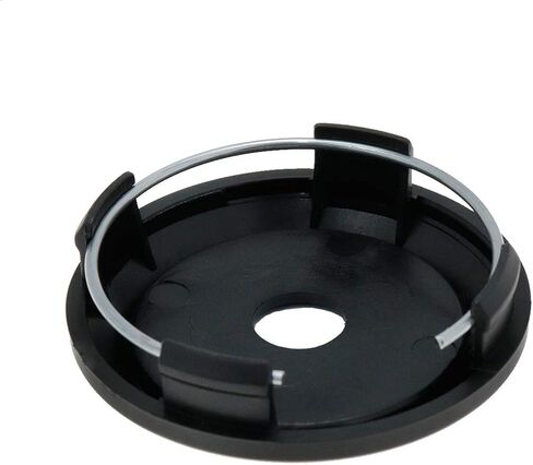 63mm Wheel Rim Hub Center Covers Center Caps Replacement 60mm Lug to Lug (Black) - 4Pcs in Saudi Arabia