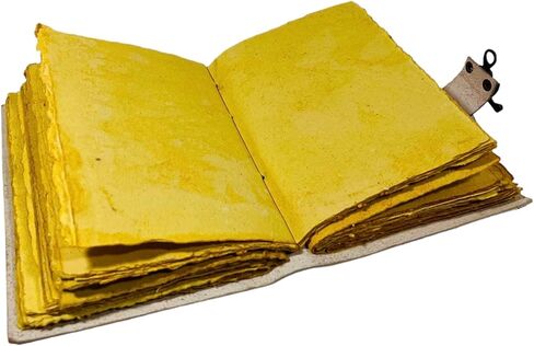 Sun & Moon Vintage Leather Journal for Men & Women 200 Pages of Deckle Deckle Edge Vintage Paper ، Pleantage Sketchbook ، Drawing Journal ، Printed Leather Journal ، Great Gift (7 × 5 Inch) in Saudi Arabia