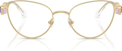 Swarovski SK1024 Prescription Eyewear Frames, Silver/Demo Lens, 53 mm in Saudi Arabia