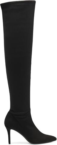 Jessica Simpson Womens Almond Black Cushioned Abrine Pointed Toe Stiletto Zip-Up Dress Boots 5.5 M in Saudi Arabia