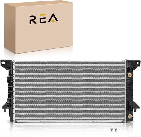 Engine Coolant Radiator with Engine Oil Cooler Compatible with Chevy Chevrolet Silverado 2500 1999-2004, Silverado 3500 2001-2006 & GMC Sierra 3500, Sierra 2500 Replace# 52486596 in Kuwait