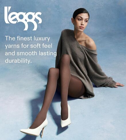 L'eggs Women's 360 Degree Opaque Contour Shaping Tights for Sculpted Style and Comfort in Saudi Arabia