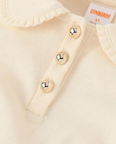 Gymboree Girls' and Toddler Long Sleeve Collar Top in Saudi Arabia
