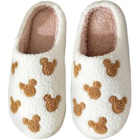 Women's Men's Cute Retro Strawberry Cherry Slippers Hat Boots Slippers Valentine's Day Slippers Plush Soft Memory Foam House Home Shoes in Saudi Arabia