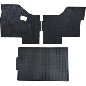 Floor Mat Liner Fit for International 4100 4200 4300 4400 7300 7400 7500 8500 Work Dura Tran Star MV607 MV60H HV507 HV607 Trucks, Black in Kuwait