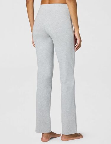 Jockey Women's Active Solid Cotton Jersey Yoga Pants in Saudi Arabia
