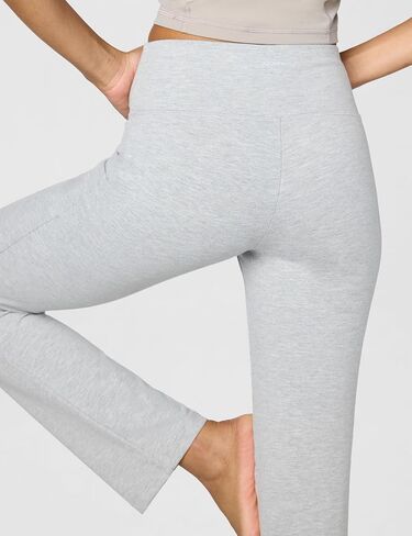 Jockey Women's Active Solid Cotton Jersey Yoga Pants in Saudi Arabia
