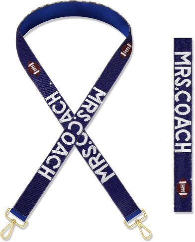 Game Day Beaded Purse Strap Stadium Football Stars Bag Strap Game Day Concert Clear Crossbody Handbag Replacement Strap in Saudi Arabia