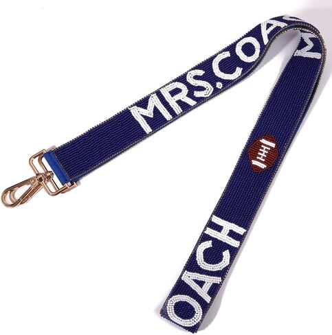 Game Day Beaded Purse Strap Stadium Football Stars Bag Strap Game Day Concert Clear Crossbody Handbag Replacement Strap in Saudi Arabia