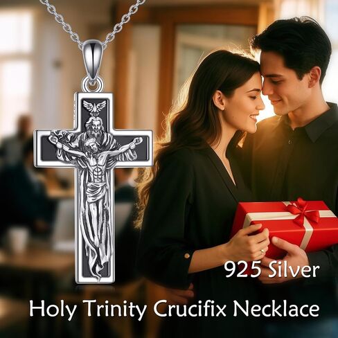 Ankh Necklace 925 Sterling Silver Gold Eye of Horus Ankh Pendant Egyptian Ankh Jewelry Gift for Men Women in Saudi Arabia