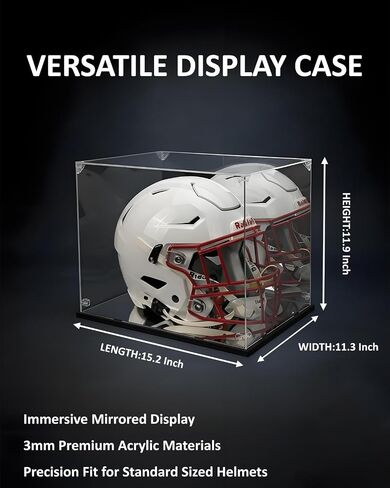 Clear Acrylic Display Case,Display Cases for Lego Cars,Black Acrylic Base Dustproof Display Case Showcase for Lego Cars Diecast Model10300 10295 42123 21317 10290 21328 10282(15.8x7.9x7.9 inch) in Kuwait