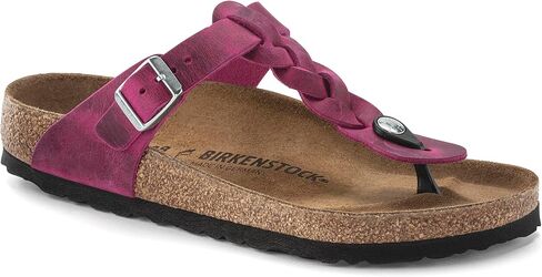 Birkenstock Women's Gizeh Braid Habana Leather 37 R in Kuwait