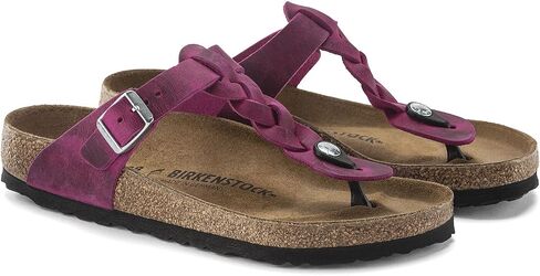 Birkenstock Women's Gizeh Braid Habana Leather 37 R in Kuwait