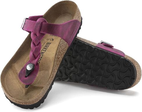 Birkenstock Women's Gizeh Braid Habana Leather 37 R in Kuwait