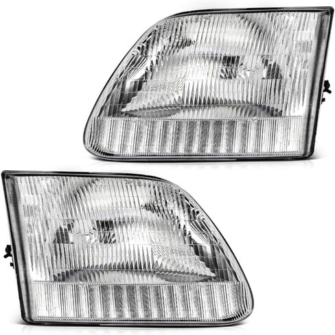 EPIC LIGHTING AMOE Replacement Rear Brake Tail Lights Assembly Compatible with Ford 97-03 F-150 Styleside 97-99 F-250 Light Duty 99-07 Super Duty [ FO2800117 F85Z13405CA FO2801117 F85Z13404CA ] Pair in Saudi Arabia