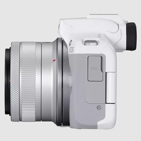 Canon EOS R50 Mirrorless Camera Body with 2 Lens Kit RF-S 18-45mm is STM and RF-S 55-210mm is STM 5811C022 Bundle with Deco Gear Photography Bag + 2 x Battery + 2 x 64GB Memory Cards + Accessories in Kuwait