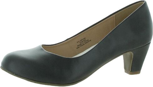 Journee Collection Women's LUU-M Pump, Chestnut, 8 in Saudi Arabia
