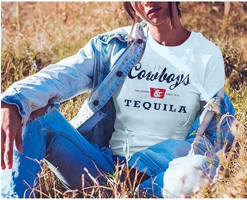 Western Cowboy Shirts Vintage Graphic Tees for Women Cowgirl Country Music Concert Tshirts Funny Retro Rodeo Shirt in Kuwait