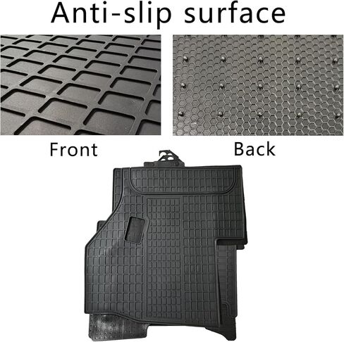 Floor Mat Liner Fit for International 4100 4200 4300 4400 7300 7400 7500 8500 Work Dura Tran Star MV607 MV60H HV507 HV607 Trucks, Black in Kuwait