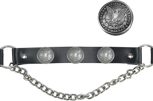 GARGOYLE BELLS Adjustable Fashion Boot Chains, Biker Boots Decoration Chains, Comes in a set of 2 in Saudi Arabia