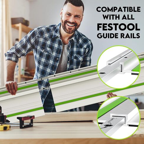 طقم موصل السكك الحديدية دليل P-20177، 2/pk مجموعة موصل السكك الحديدية دليل المنشار المسار، استبدال الملحقات استنساخ موصل السكك الحديدية لديوالت / فيستول / WEN دليل القضبان التمديد in Kuwait