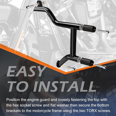 حارس المحرك شقة بار تحطم طائرة هارلي تورنج رود جليد شارع جليد الطريق الملك إلكترا جليد Ultra Limited 2009-2024 in Kuwait