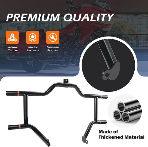 حارس المحرك شقة بار تحطم طائرة هارلي تورنج رود جليد شارع جليد الطريق الملك إلكترا جليد Ultra Limited 2009-2024 in Kuwait