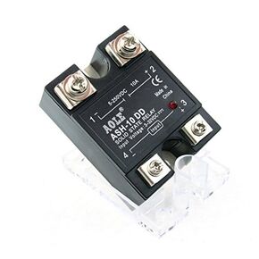 WerFamily SSR Solid State Relay SSR-40DD DC-DC 3-32V DC / 5-250V DC / 40A