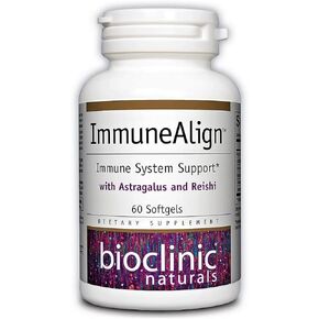 Bioclinic Naturals Immune Align 60 Softgels with Astragalus and Reishi