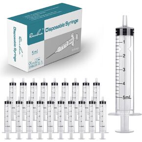 حقنة Luer Slip بدون إبرة 150 مل من Ruilun، حقنة بلاستيكية سائلة للمختبرات العلمية، محكمة الغلق بشكل فردي، أدوات حقنة قياس - 3 عبوات in Kuwait