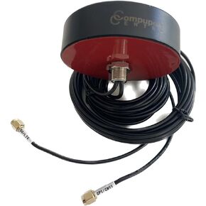 CompuPort 2in1 5G LTE/GPS/GLONASS Combination Puck Style M2M MIMO Antenna for Transportation and Remote Monitoring Applications. Vandal Resistance with high gain Cellular Antenna for IoT