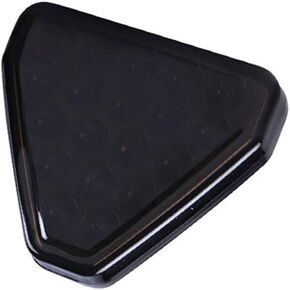 Naiveferry Car Brake Light, Triangle Universal Car Warning Light LED Motorcycle Flash Strobe Brake Lamp Car Tail Light Super Bright Waterproof for Safe Driving(Black)