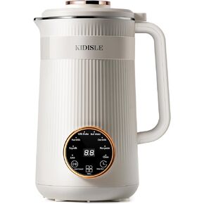 صانع حليب الجوز 8 في 1 من كيديسل، آلة الصويا الأوتوماتيكية 32oz لللوز محلي الصنع والشوفان وجوز الهند وفول الصويا والحليب النباتي والمشروبات غير الألبان مع تأخير البدء/الحفاظ على الدفء/التنظيف الذاتي/ماء الغليان، بيج in Kuwait