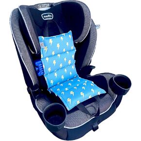 Original Car Seat Cooler Washable Insulated Ice Pack Infant Car Seat Cooling Cushion Mat for Hot Weather Multifunctional Baby Cooling Pad (Strawberry)