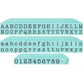 Contact USA Large 84 Piece American Typewriter Pegz Bundle Pool Blue