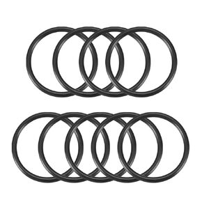 uxcell Nitrile Rubber O-Rings, 39mm OD 33mm ID 3mm Width, Metric Sealing Gasket, Pack of 9