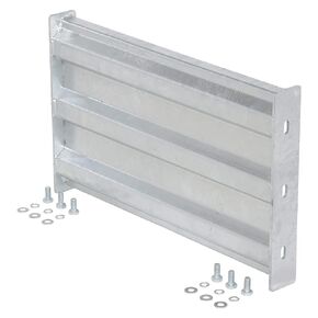 Vestil GR-F3R-BO-2-HDG 2 Ft 3 Rib Bolt On Guard Rail Galv