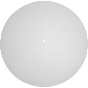 MILISTEN Turntable Anti Static Silicone Mat 12inch Vinyl Record Silicone Mat Turntable Home Disc Mat Replacement Accessories Black