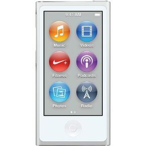 M-Player iPod Nano 7th Generation 16gb Purple (Generic Headset and Charging Cord) Packaged in Plain White Box