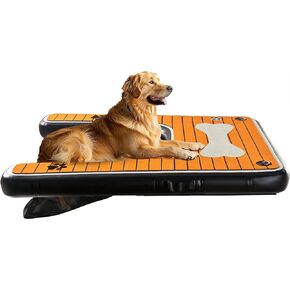 Pohare Dog Pool Ramp Pup Plank for Boat(60"×40"), Safe & Easy Access to Water for Dogs, Dog Boat Ramp for Swimming Dogs Up to 210 Pounds Dog Floats for Pool, Dock, & Lake in Saudi Arabia