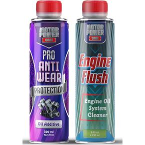 Engine Flush & Oil System Care additive, Restore Engine Power kit Gasoline & Diesel Engine