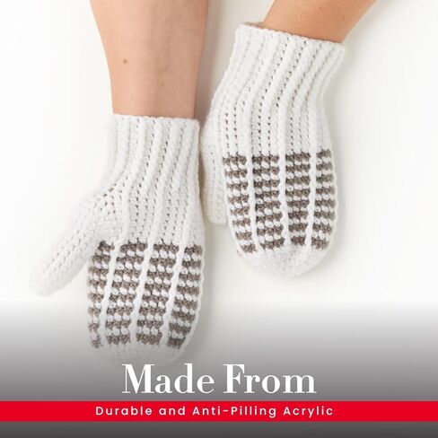 خيوط ممتازة مضادة للوبر يوميًا، خيوط أكريليك ناعمة، خيوط مثالية للكروشيه والحياكة، يمكن غسلها في الغسالة، 180 ياردة، خوخي ناعم in Kuwait