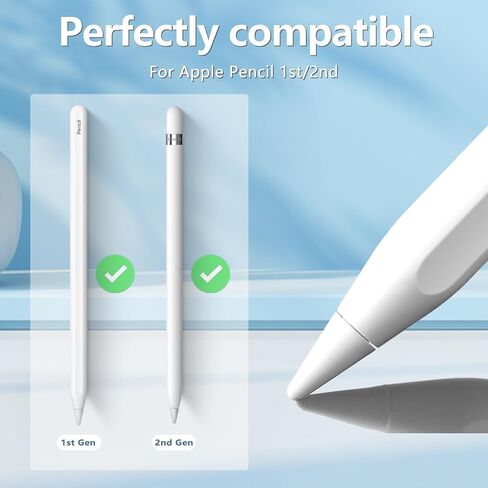 Inesore for Apple Pencil Case with 5 Pcs Replacement Tips (Purple) in Saudi Arabia