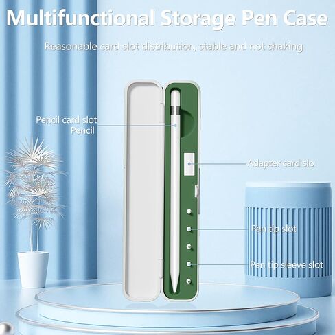 Inesore for Apple Pencil Case with 5 Pcs Replacement Tips (Purple) in Saudi Arabia